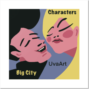 Big City Characters Posters and Art